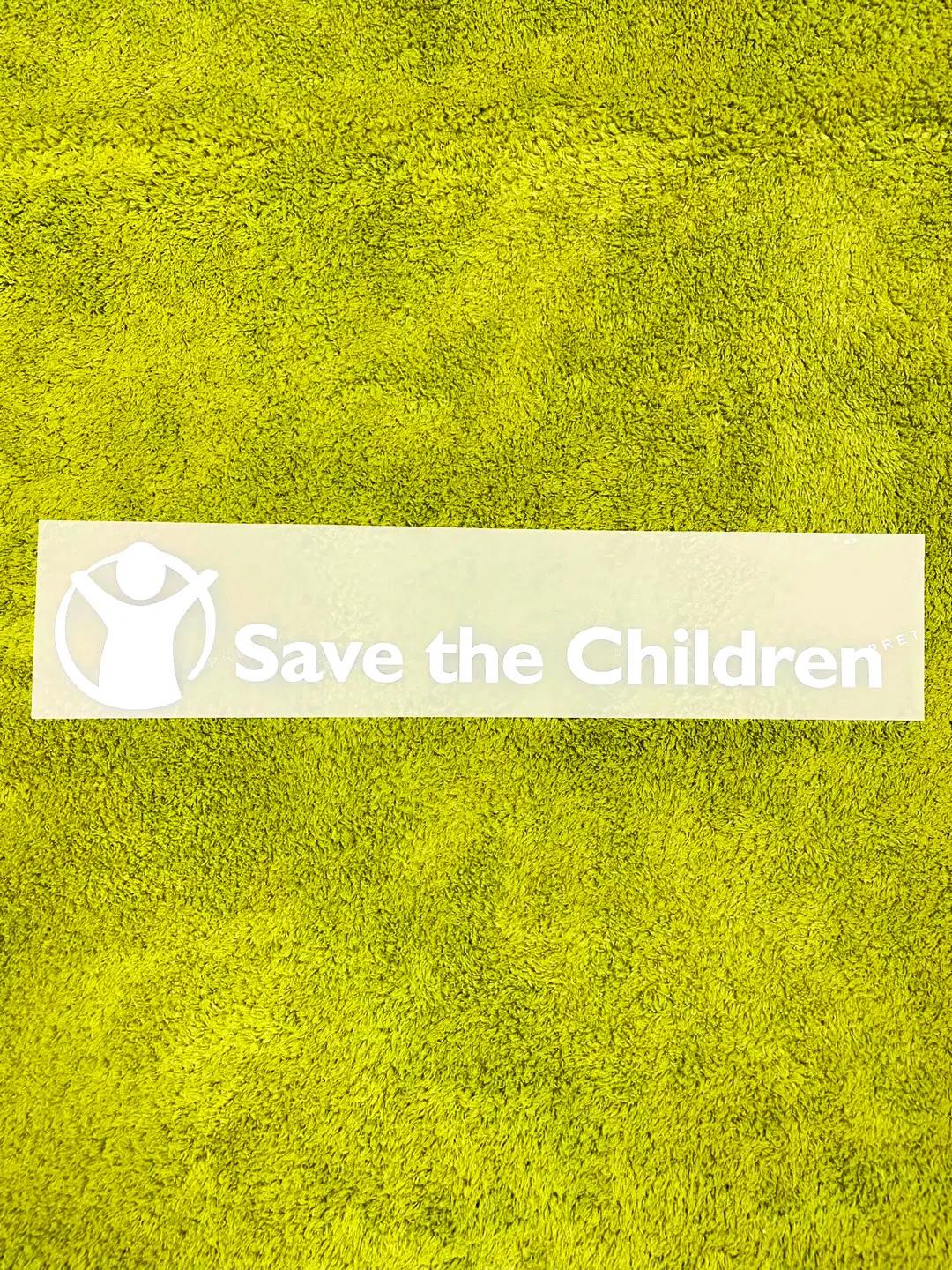 아틀레티코 마드리드 챔스 Save the Children 후면 스폰서 패치 화이트 AT