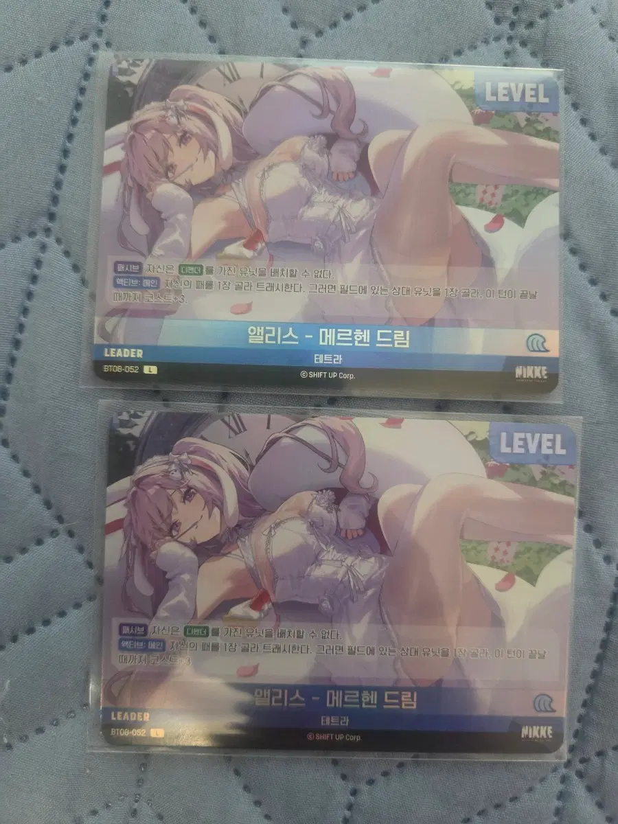 니케 니벨 아레나 BT08 웨이브 투 유 앨리스 리더 카드