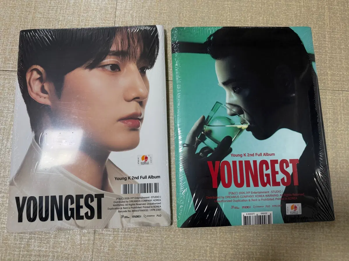 영케이 YOUNGEST 앨범 2종 일괄