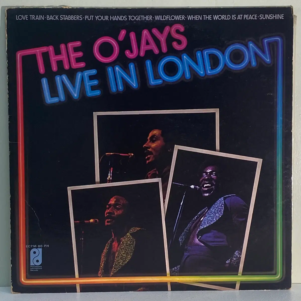 (수입중고LP-소울/디스코) The O'Jays -The O'Jays Live In London
