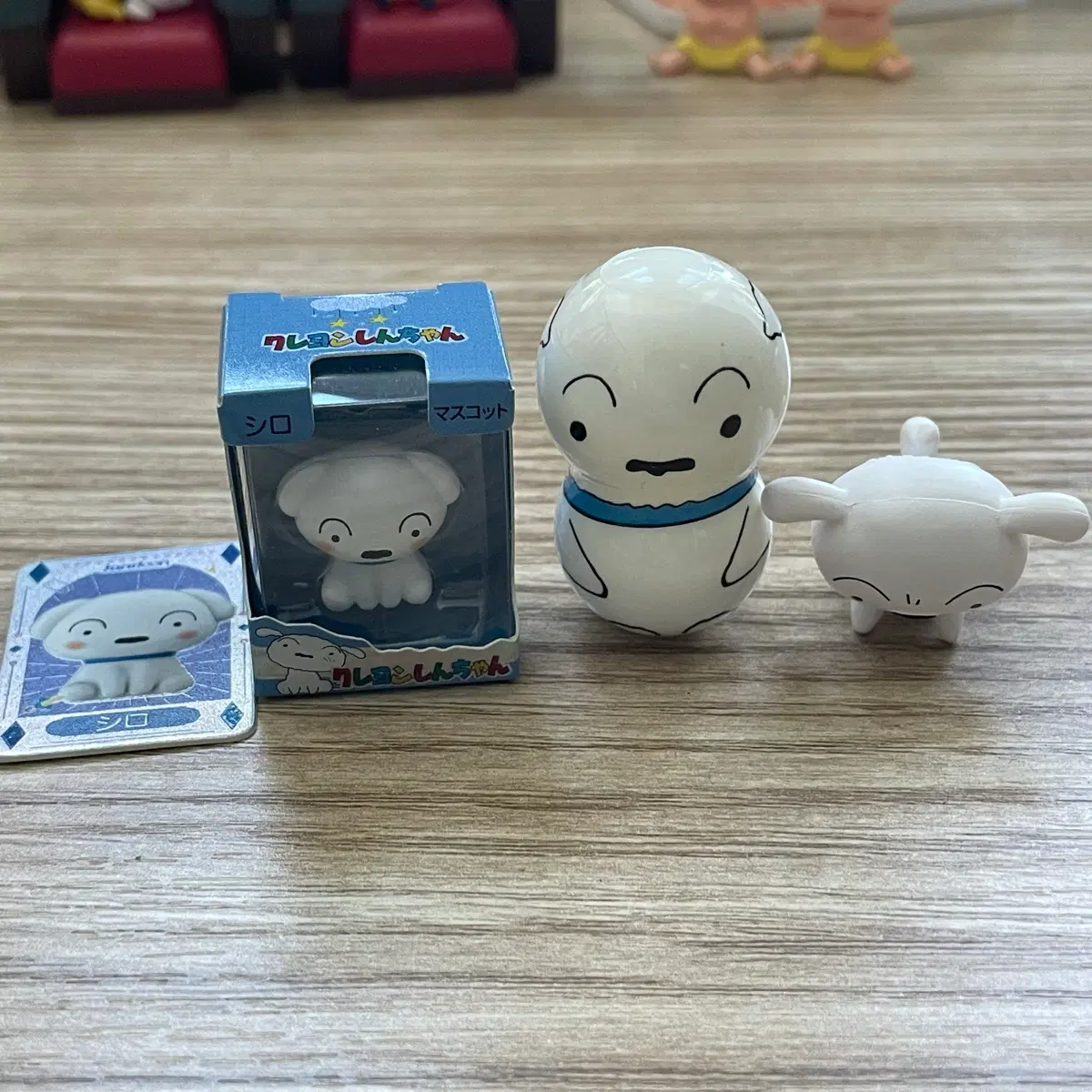[일괄] 흰둥이 쌀알, 오뚝이, 가챠