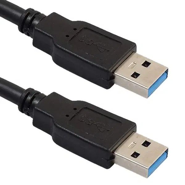 USB 3.0 AM-AM 연결 케이블 블랙 3m