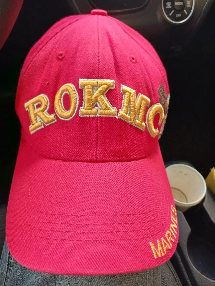 ROKMARINES 빨간색 야구 모자
