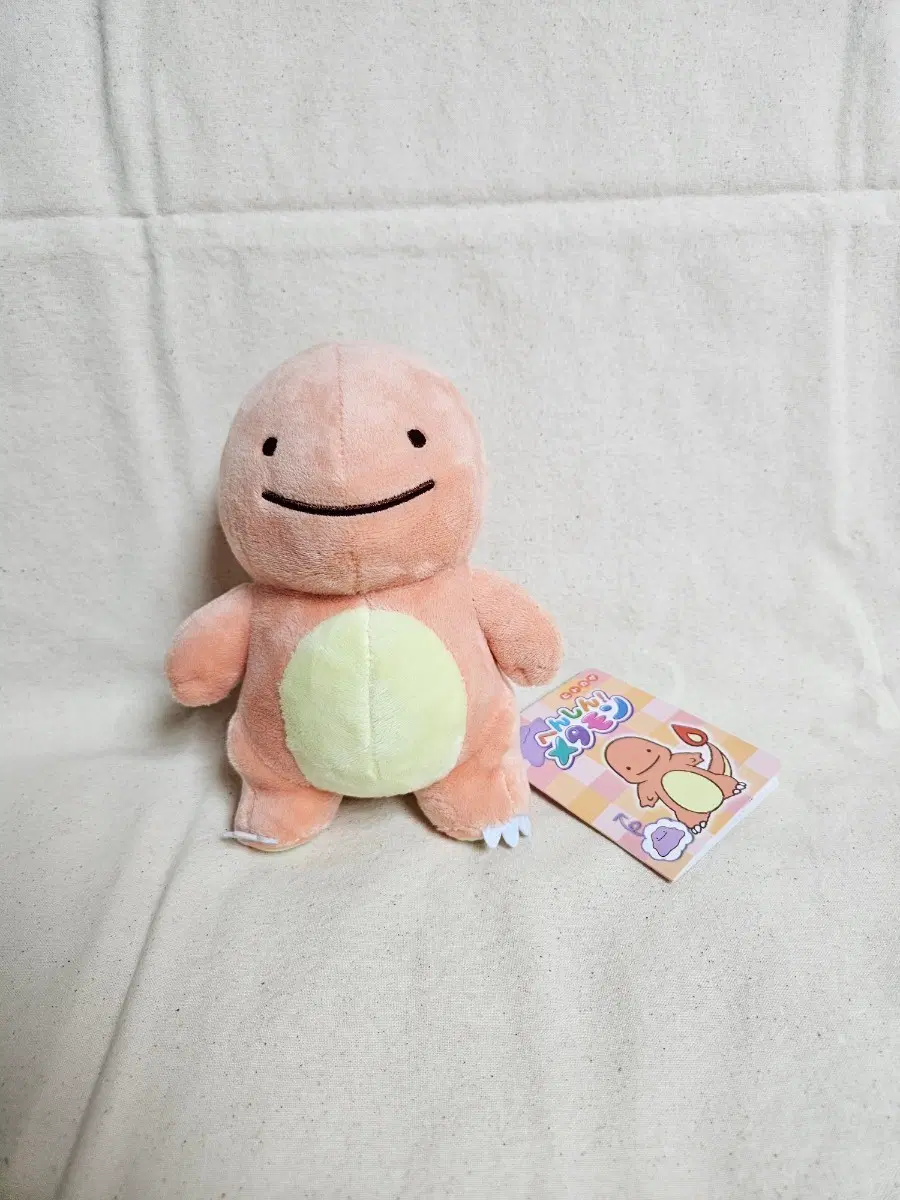 포켓몬스터 변신 메타몽 파이리 인형