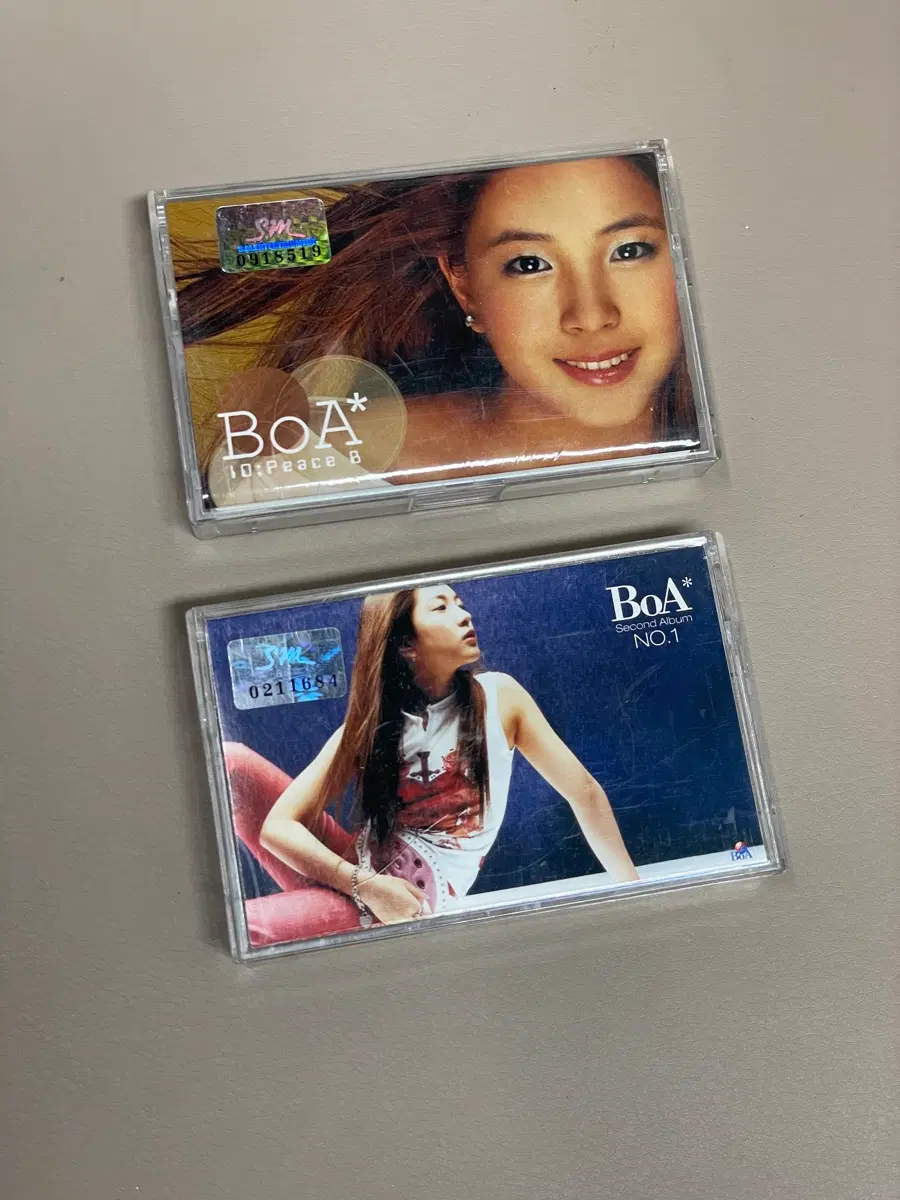 보아 BoA 1집 , 2집 카세트 테이프 세트