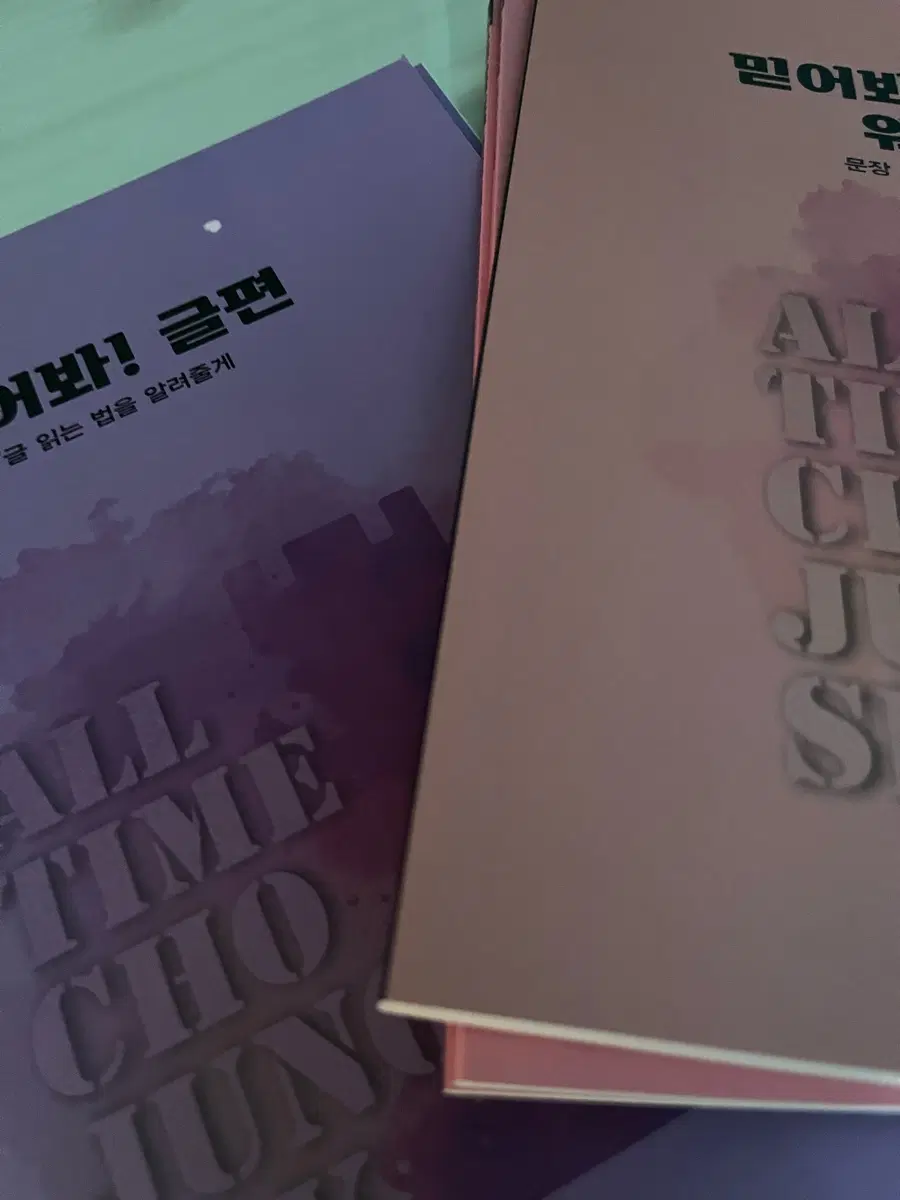 조정식 수능영어 믿어봐! 글편 / 문장편