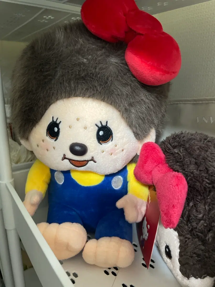 몬치치 헬로키티 중형 봉제인형