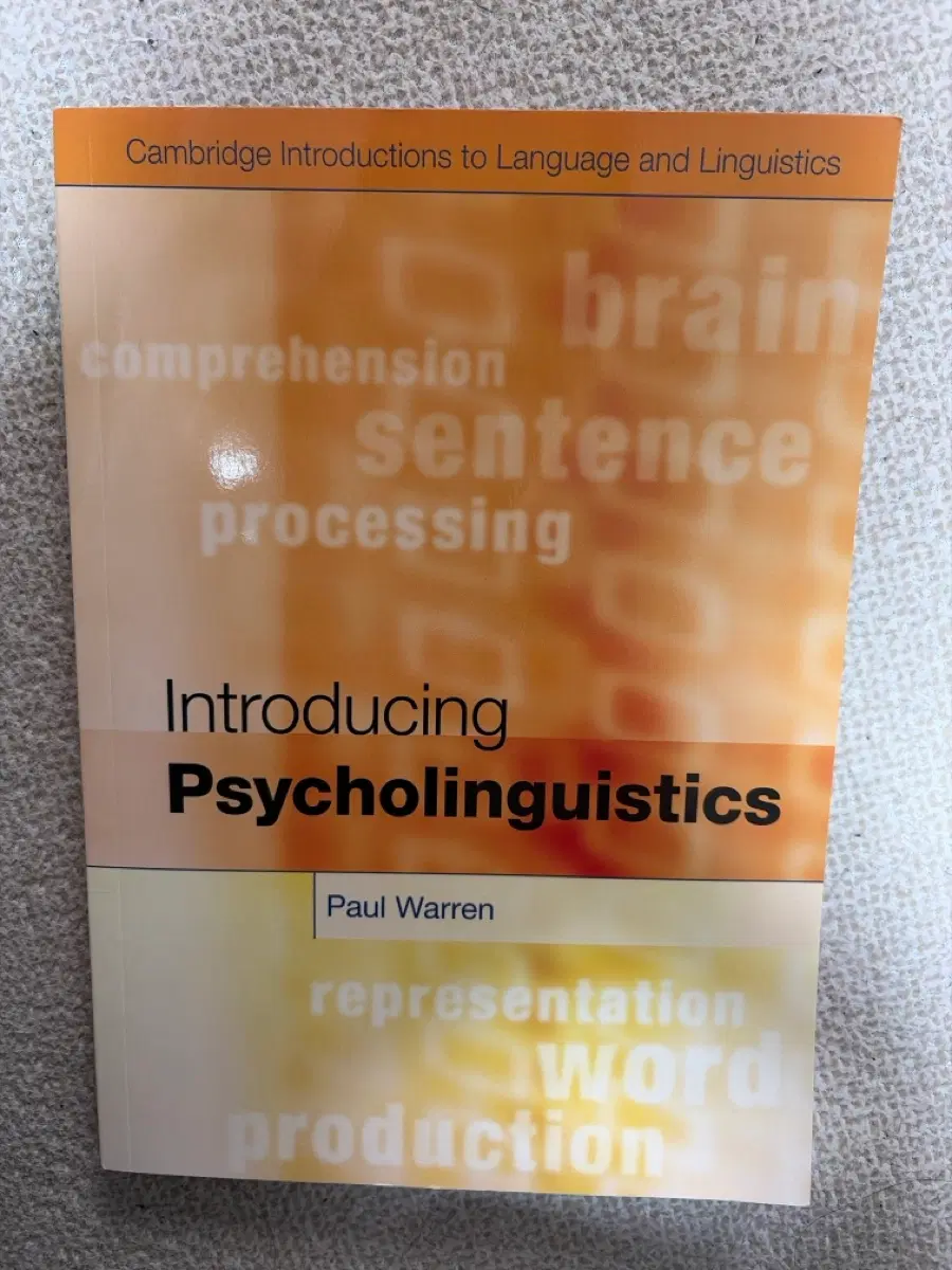 Introducing Psycholingustics