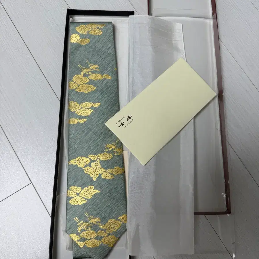 순금 24K 골드 넥타이 (새상품)