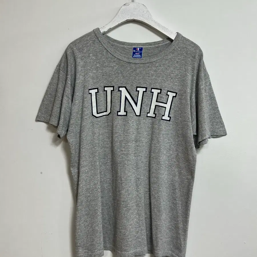 빈티지 90s 챔피온 UNH 티셔츠