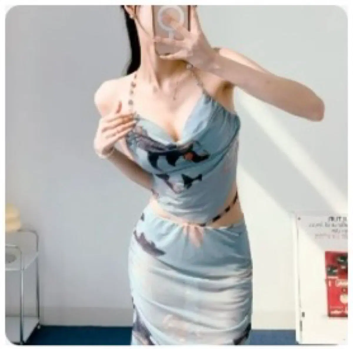 3피스 비키니 수영복