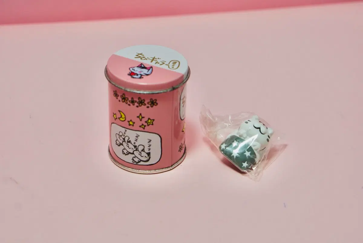 치비갤러리 캔박스 틴케이스 콜랙션 가챠 새제품
