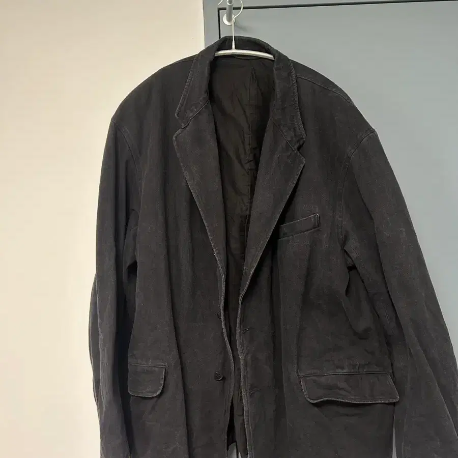 25ss 코모리 블랙 드릴 자켓