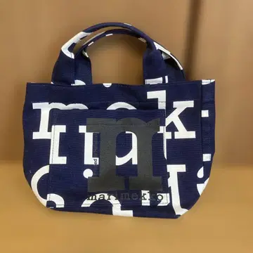 marimekko 마리메꼬 토트백 네이비 화이트