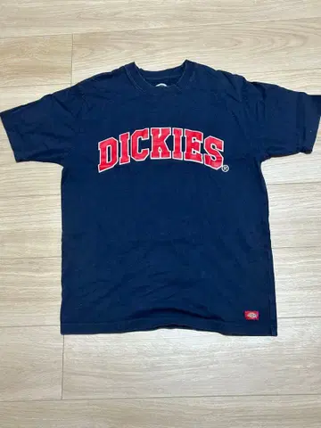 Dickies T셔츠 네이비 로고 프린트