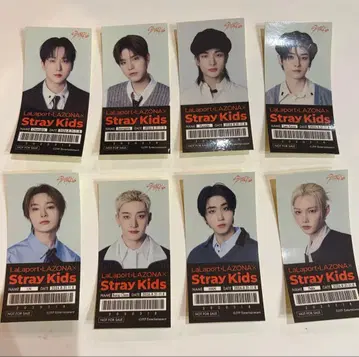 Stray Kids 스키즈 스티커 8종 세트