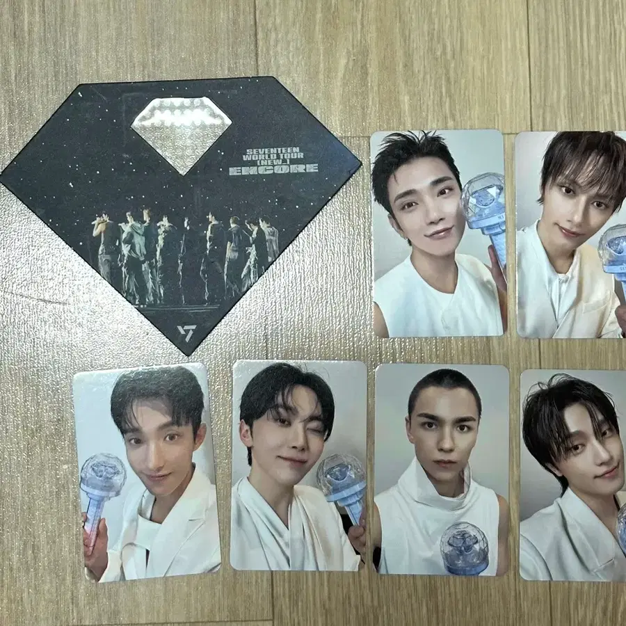 세븐틴 뉴 앙콘 문글라스 문고글 캐럿존 포카 양도