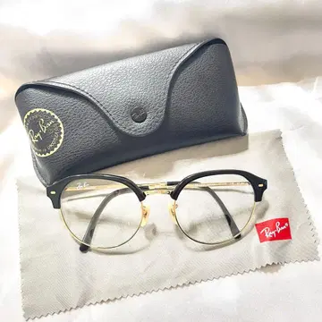Ray-Ban 레이밴 안경 RB4409 블랙 골드