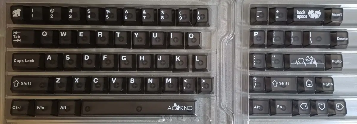 (사용x) nut65 65배열 키보드 키캡 팝니다