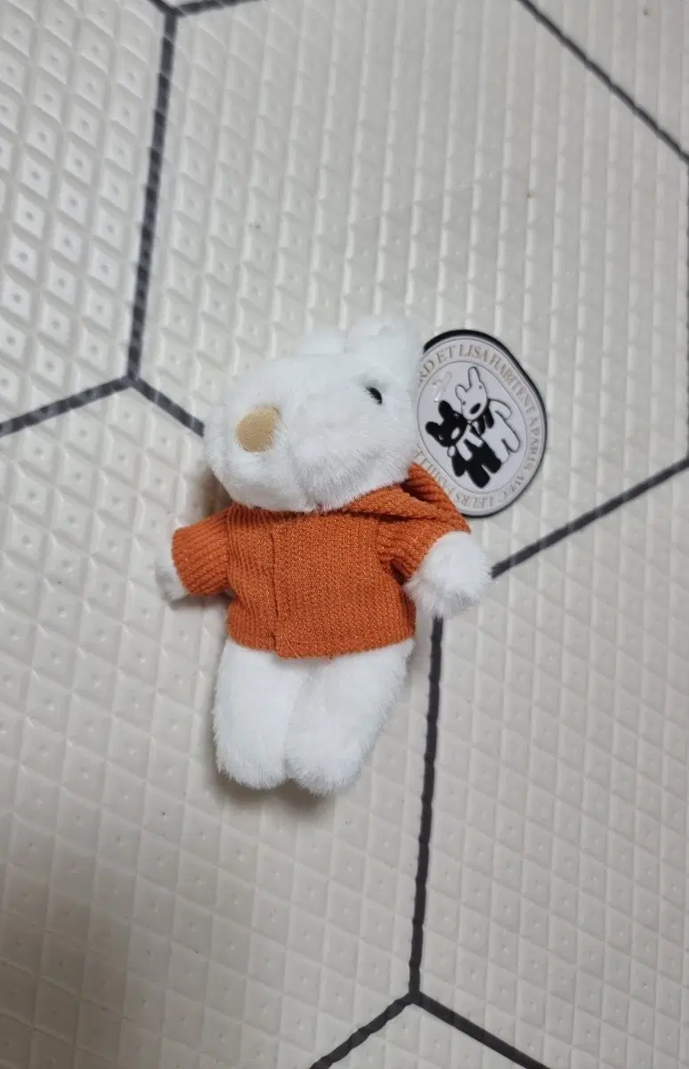 .(새상품)GELARD ET LISA 인형 오렌지 니트.