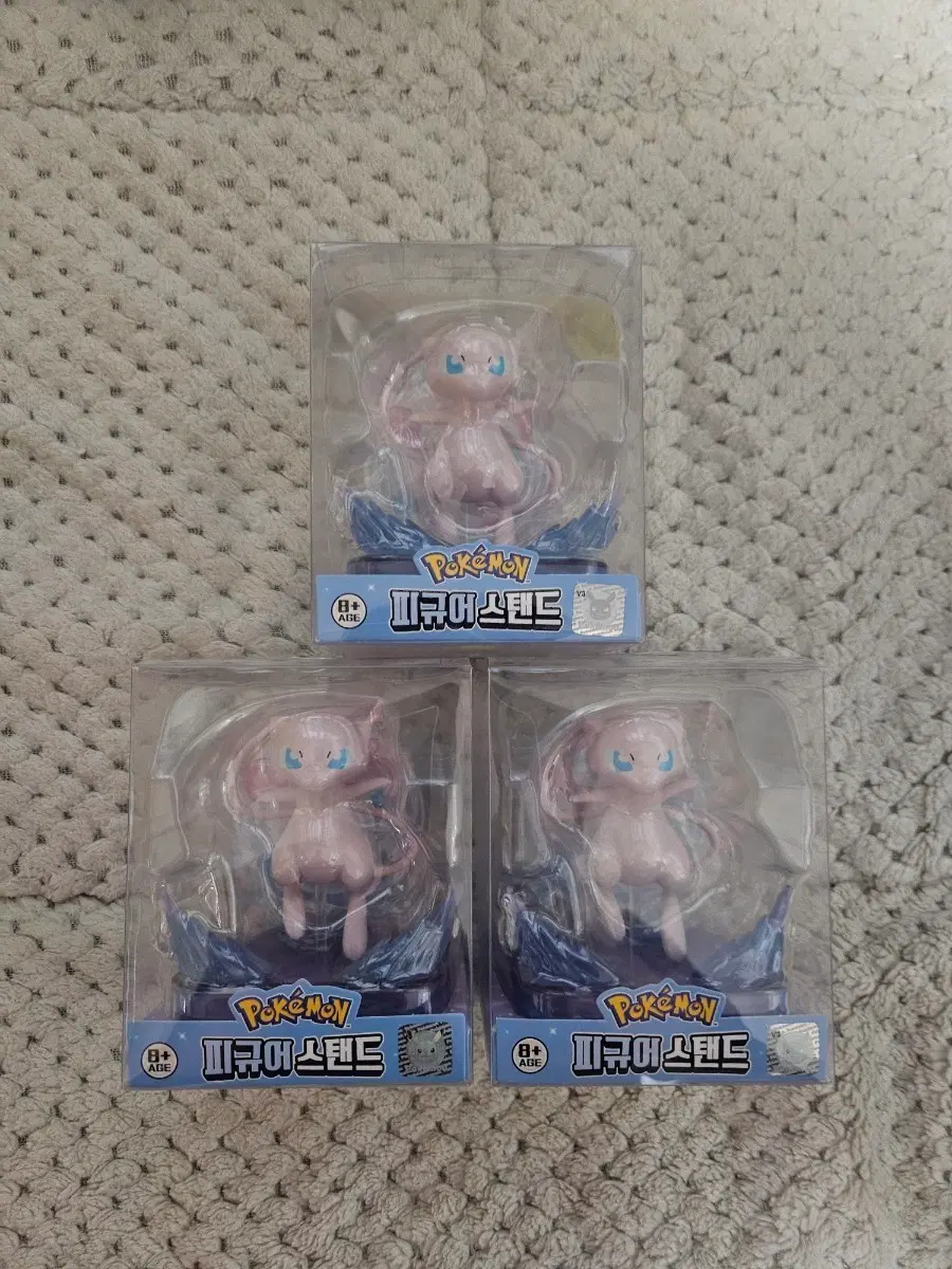 포켓몬스터  뮤 피규어 3개 일괄