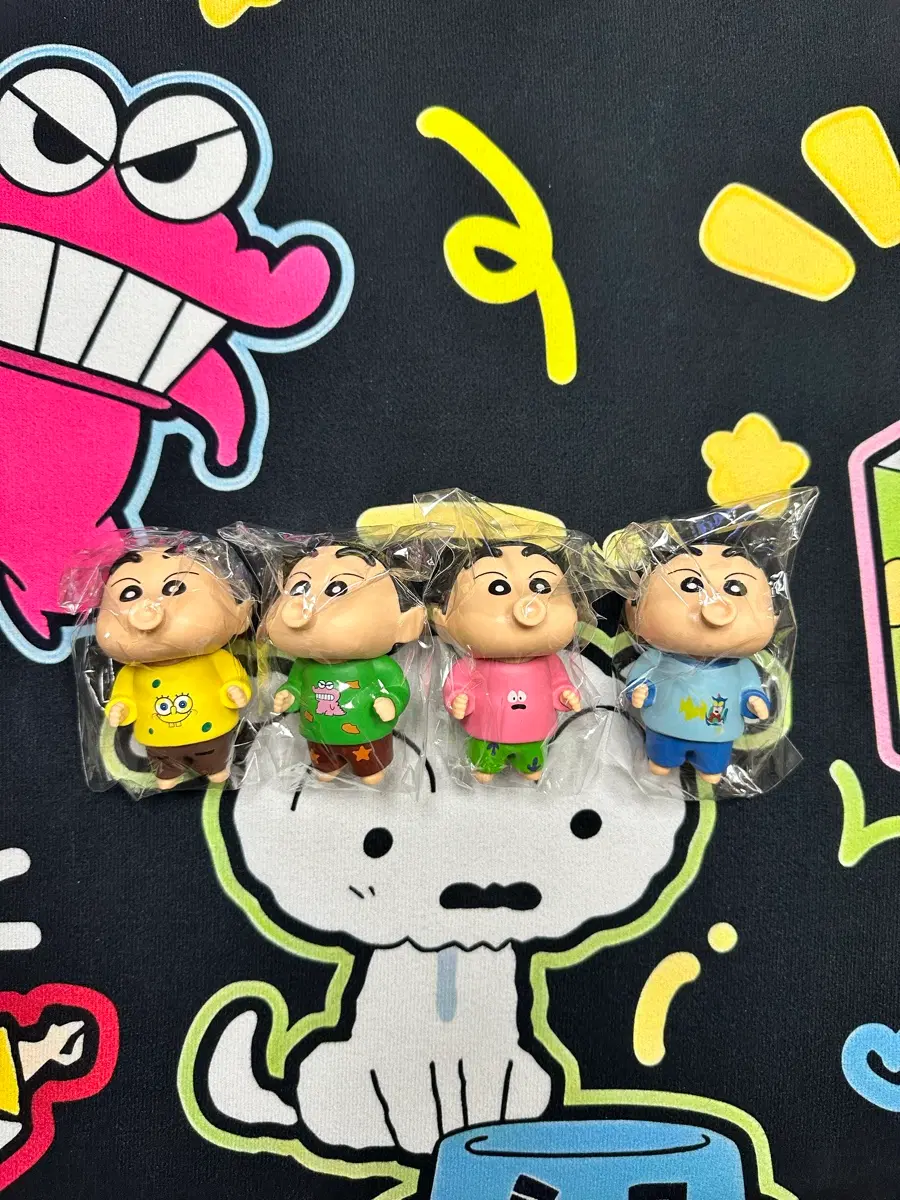 짱구 뿌뿌 피규어 세트