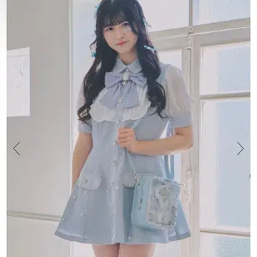 Ank Rouge 하트 펄 트위드 세트업