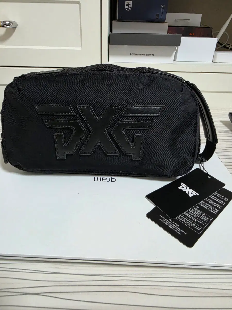 PXG 골프 파우치 블랙