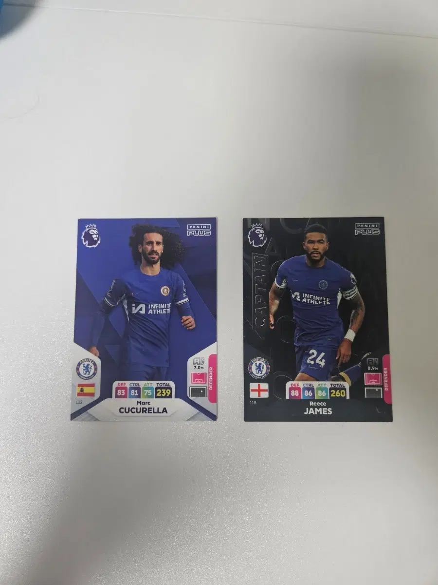 epl 축구카드 첼시 리스제임스, 쿠쿠렐라