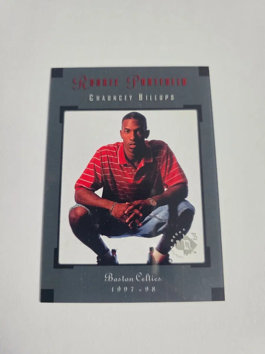 1997-98 upper deck ud3 rookie portfolio chauncey billups hof 09iv