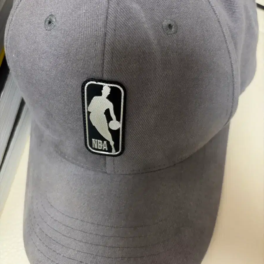 NBA 로고 그레이 볼캡
