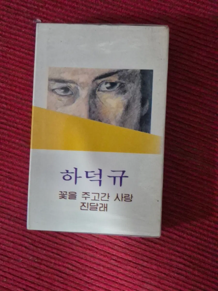 하덕규 시집 꽃을 주고간 사랑 진달래 카세트테이프