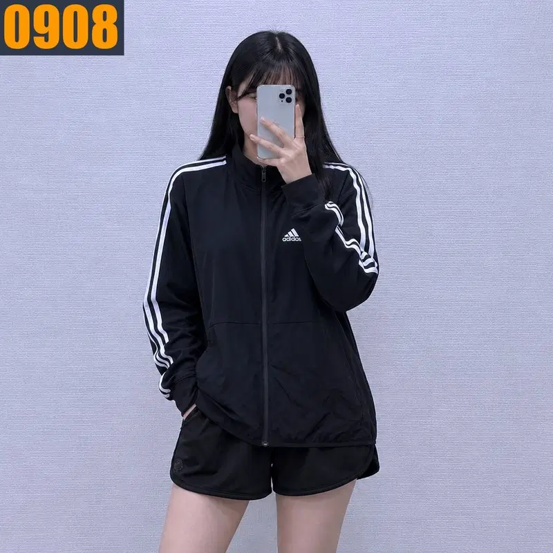 95 ADIDAS 아디다스 삼각로고 바람막이 자켓 아우터
