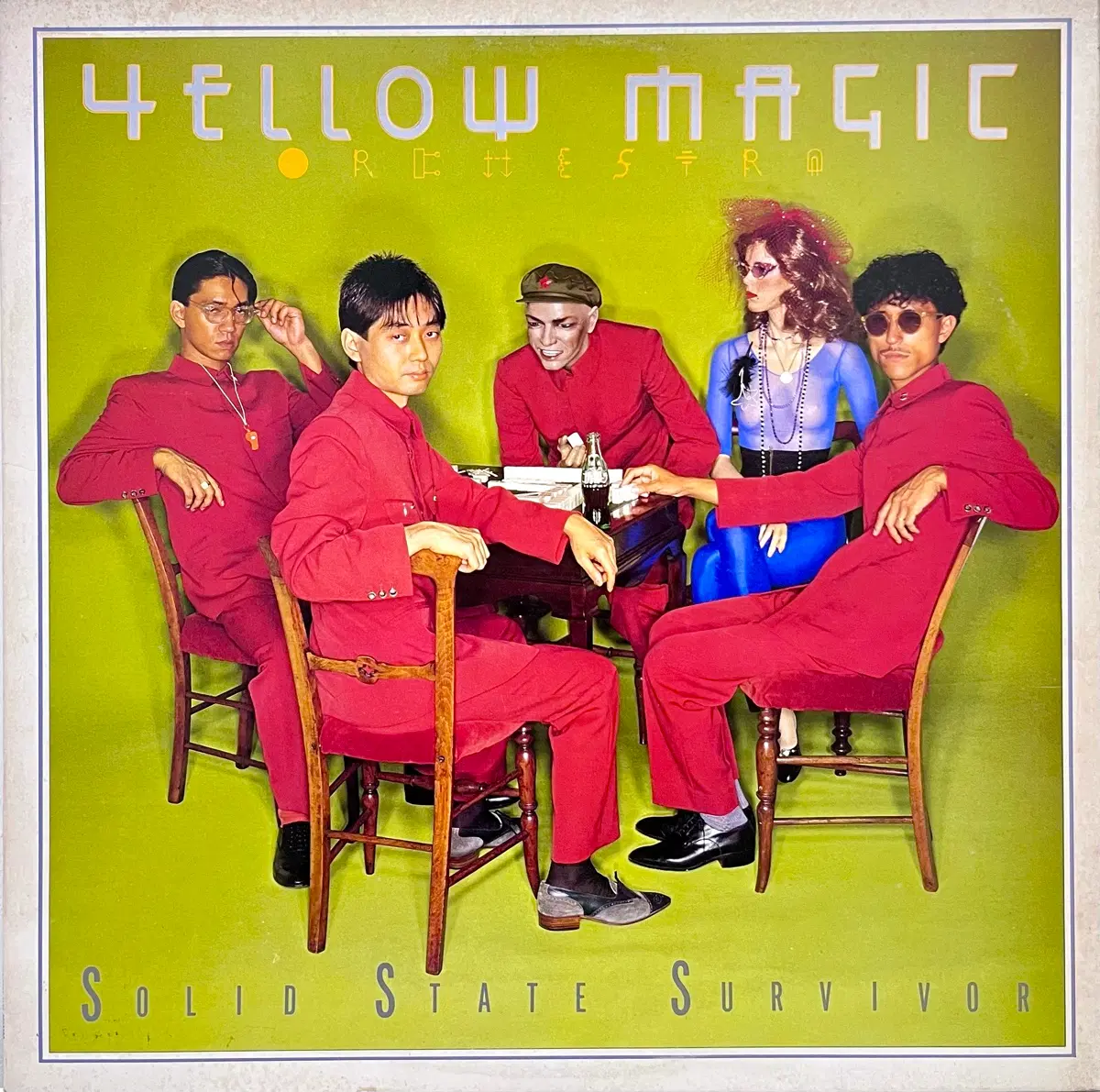 초반 칼라 YMO - Solid State Survivor LP 류이치 사카모토