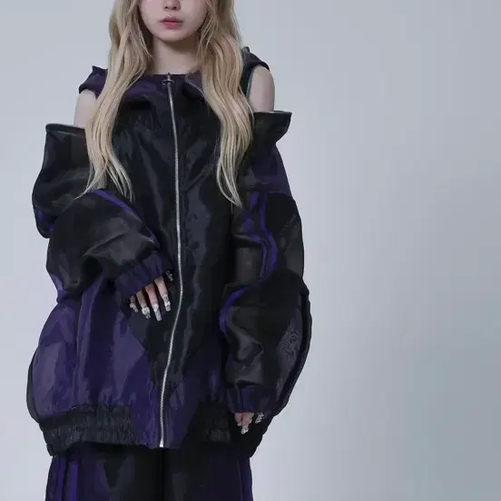 레플렘 시스루져지 올블랙버전