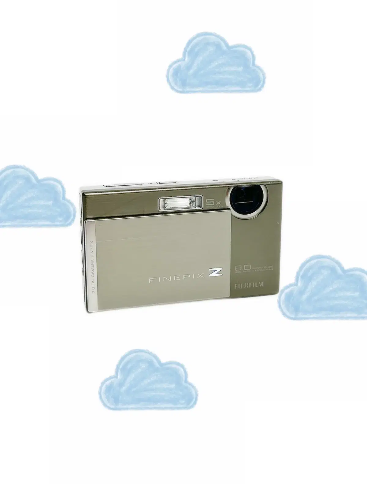 크롬바디!) 후지필름 파인픽스 z100 fd finepix 디카