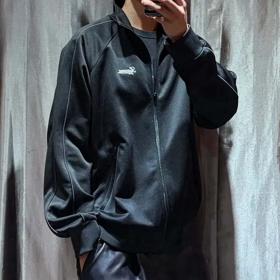 L SUPREME 슈프림 24SS 트리콧 트랙 자켓 블랙