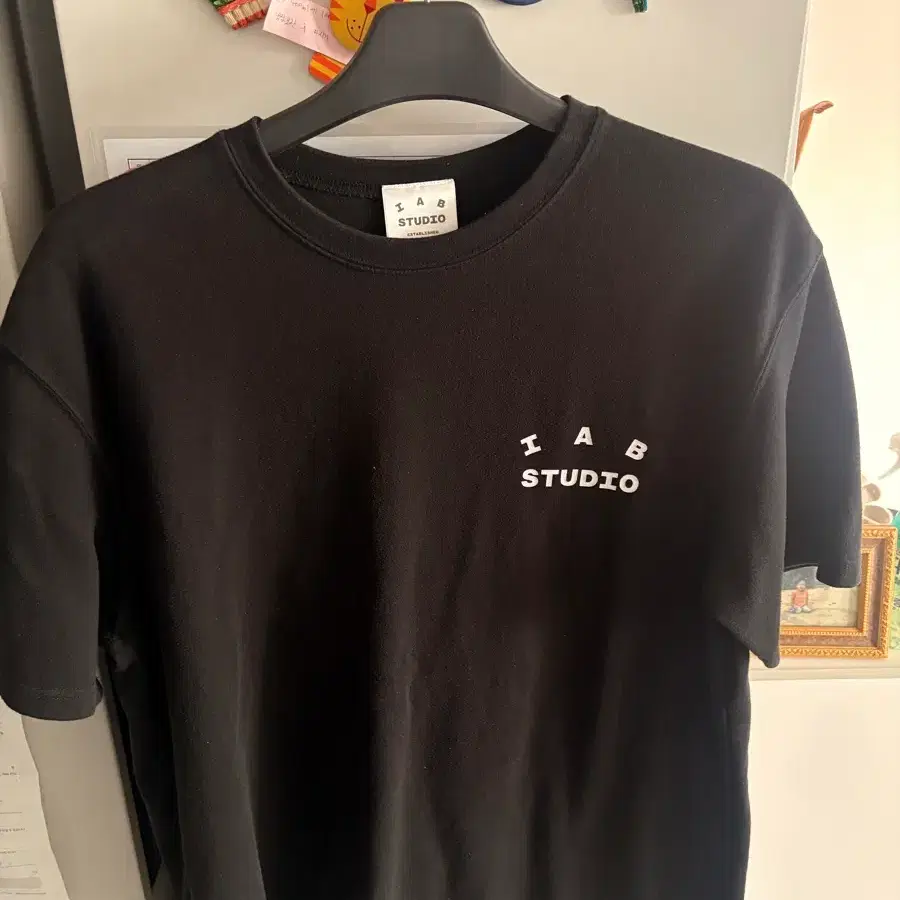 IAB 반팔 및 민소매 2개 일괄 블랙 XL
