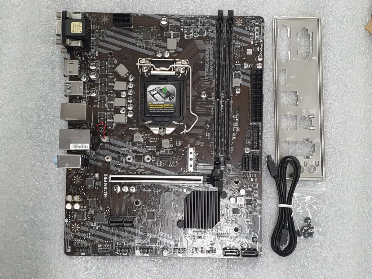 컴퓨터 메인보드 MSI H410M PRO 인텔 10세대 소켓 1200