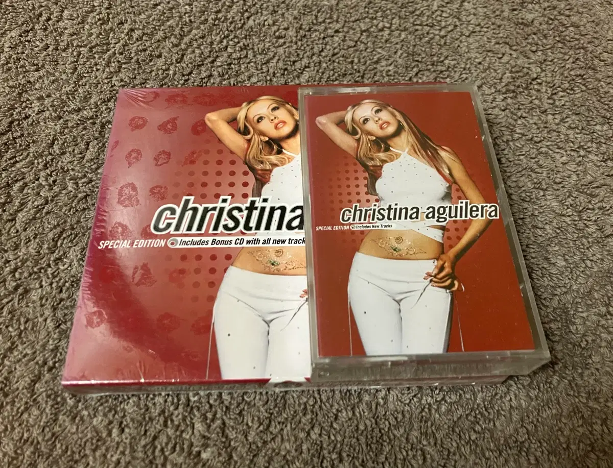 크리스티나 아길레라 Christina Aguilera 국내 라이센스 미개봉 CD + 카세트테이프 (일괄판매)