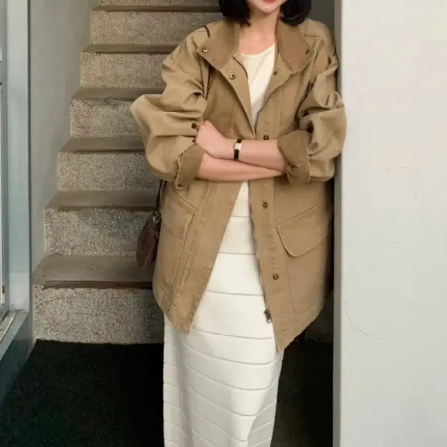 모노하 옥스포드 자켓(마지막에 착샷o)
