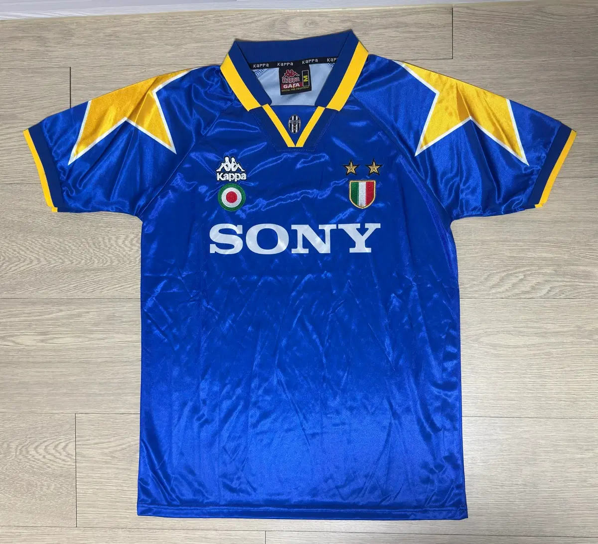 Juventus 유벤투스 1995-1996 Kappa 카파 Sony 축구 유니품 레플리카 M