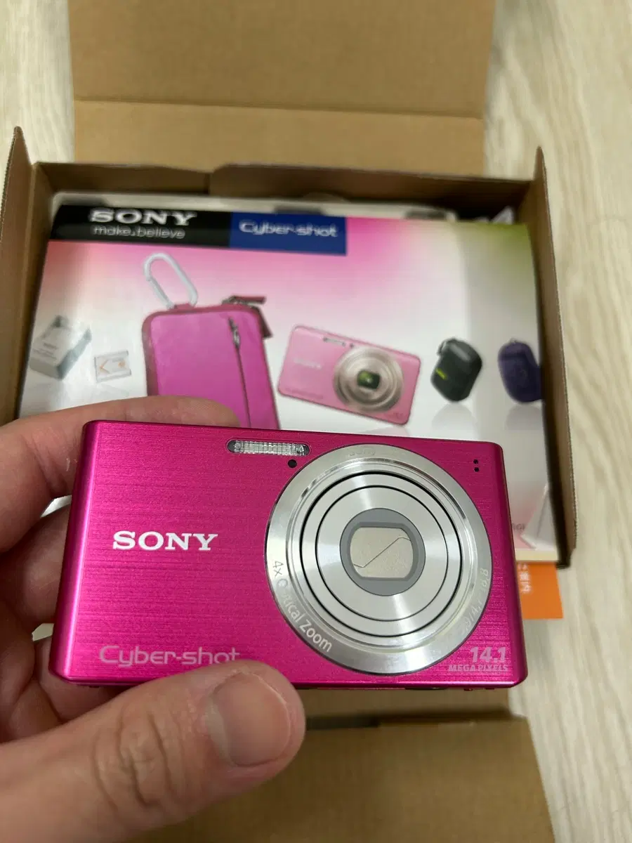(새상품급)소니 사이버샷 dsc-w610 풀박스