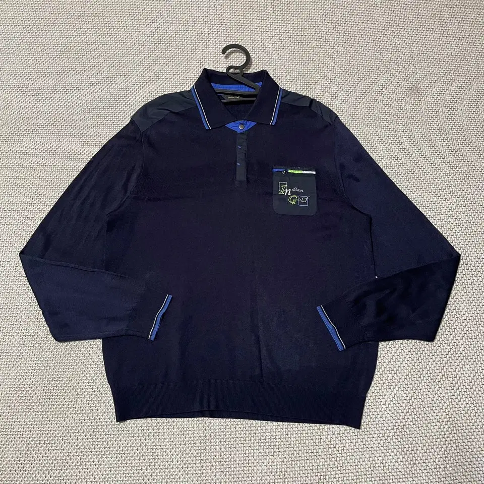 2XL 인디안 골프 카라니트 긴팔 A0909