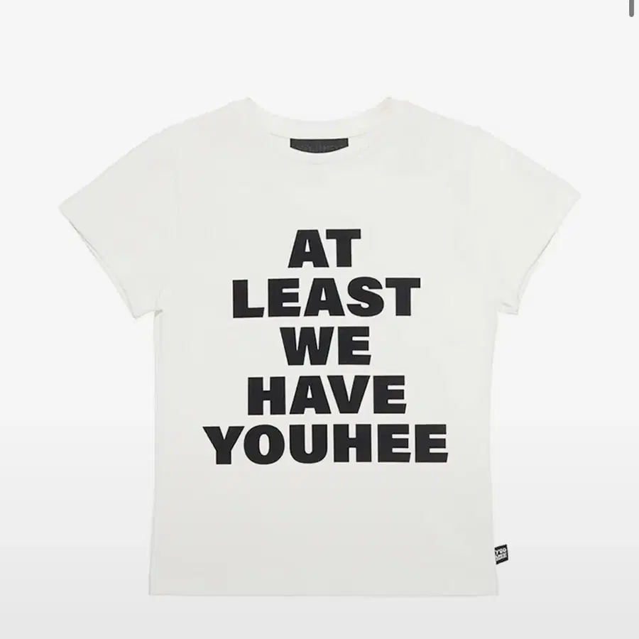 유희 레터링티 LETTERING T-SHIRT WHITE