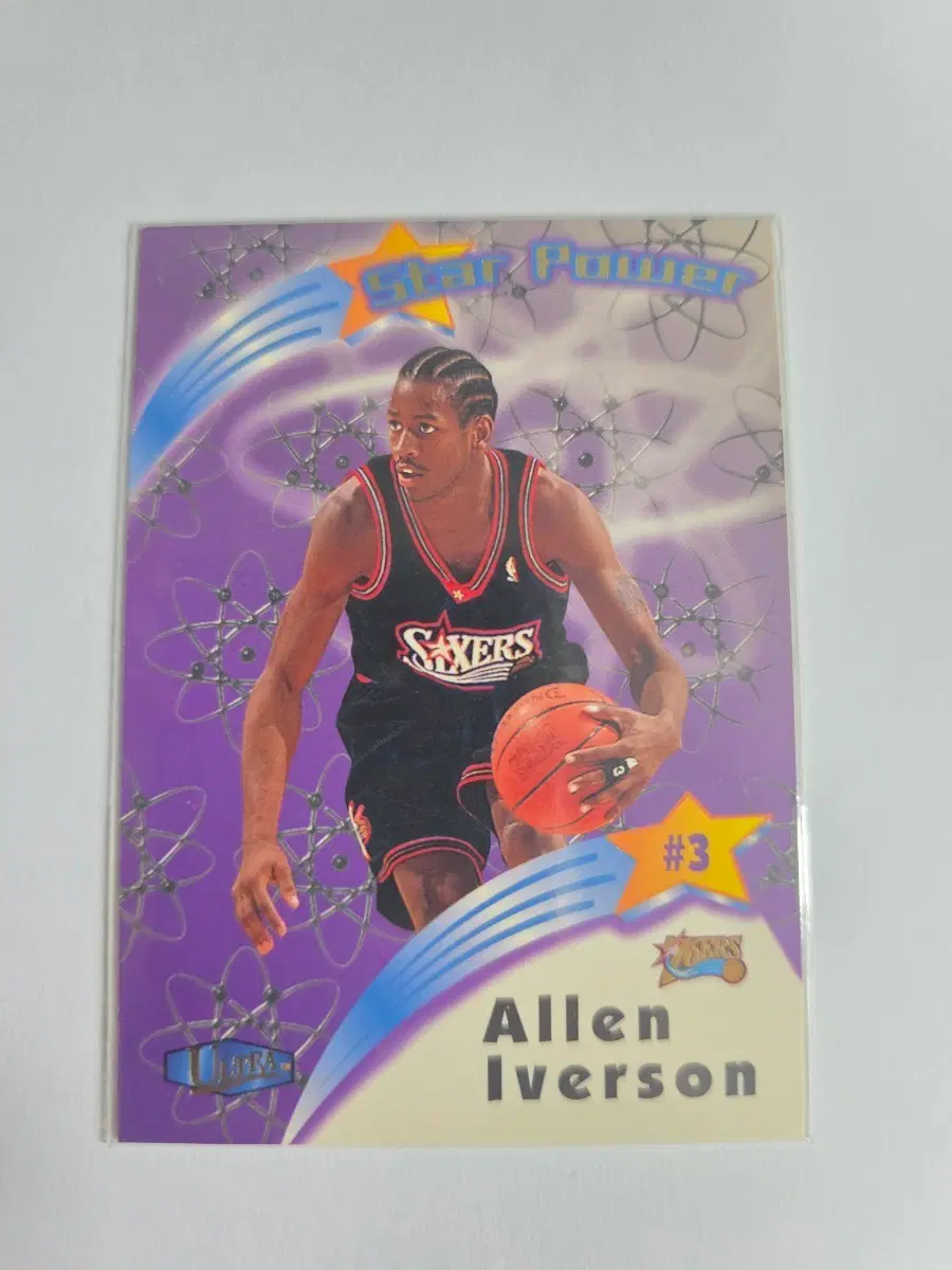 ultra allen iverson star power 1997-98 fleer