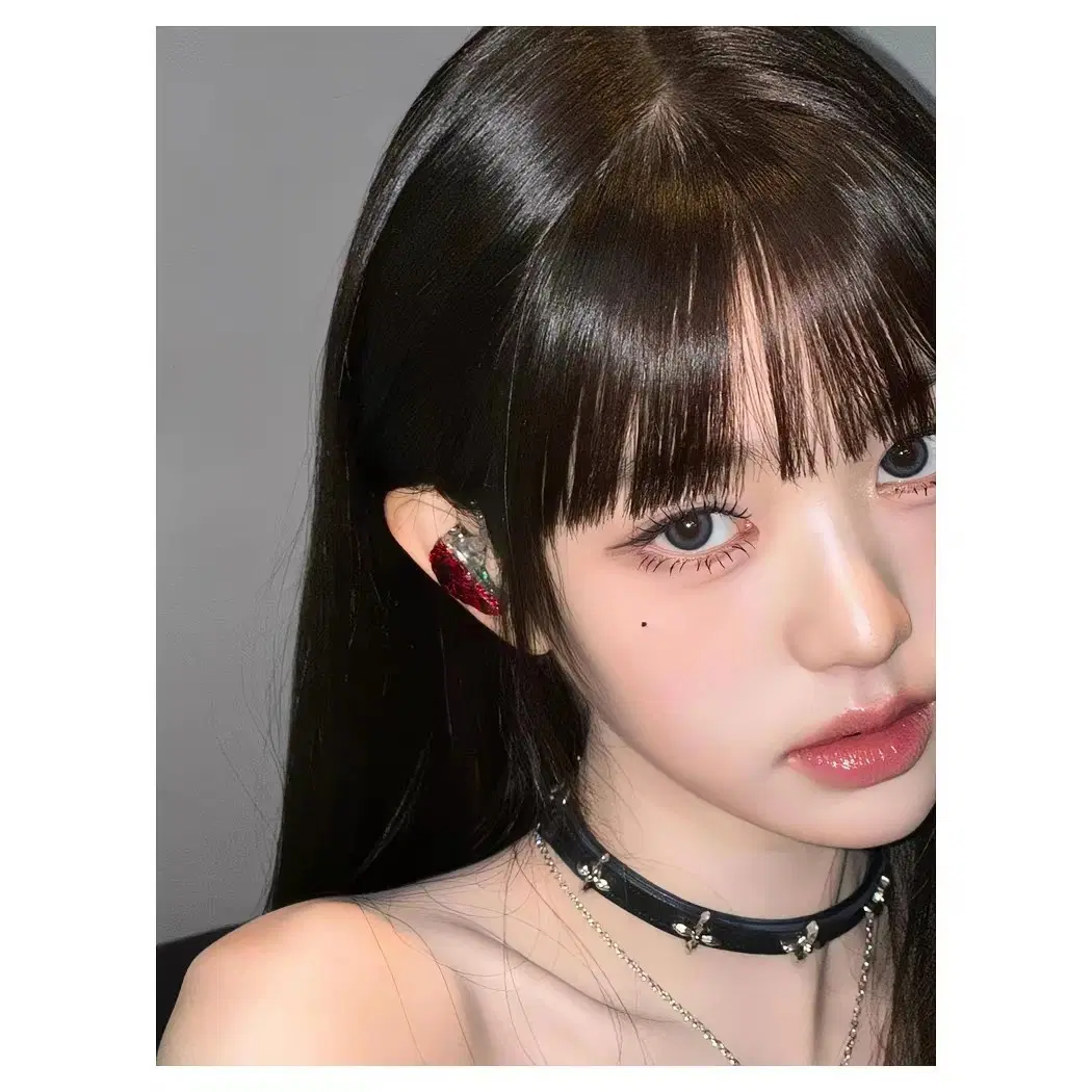 십자가 초커 목걸이 세트