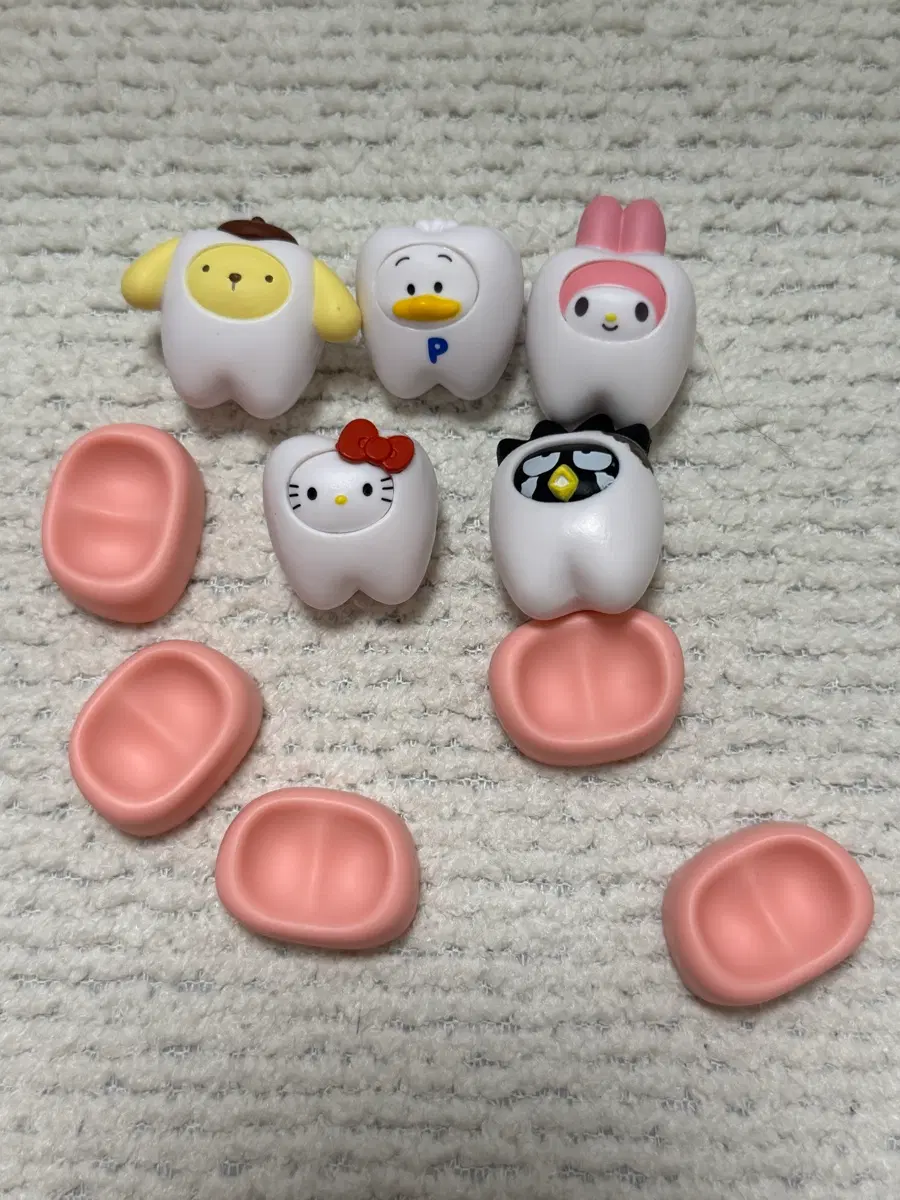 산리오 치아가챠 5종 일괄판매