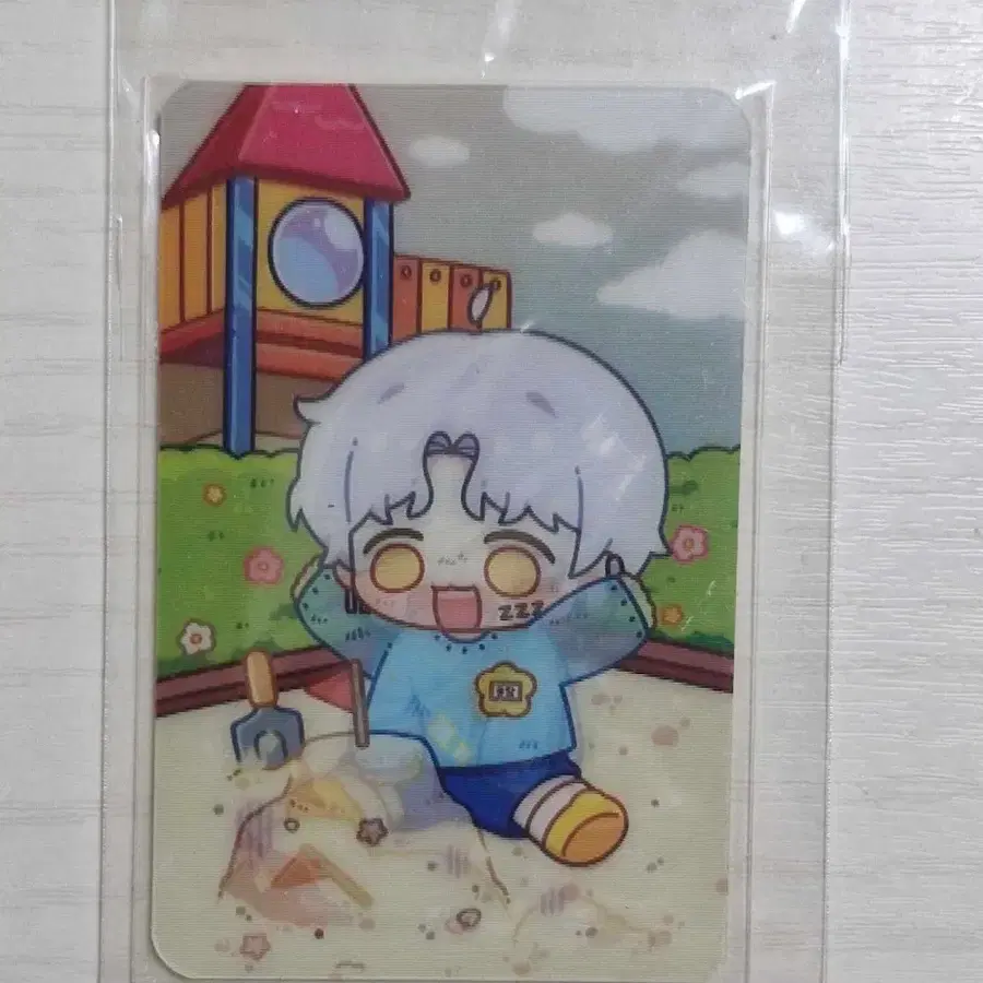 잠린이 렌티큘러 포카