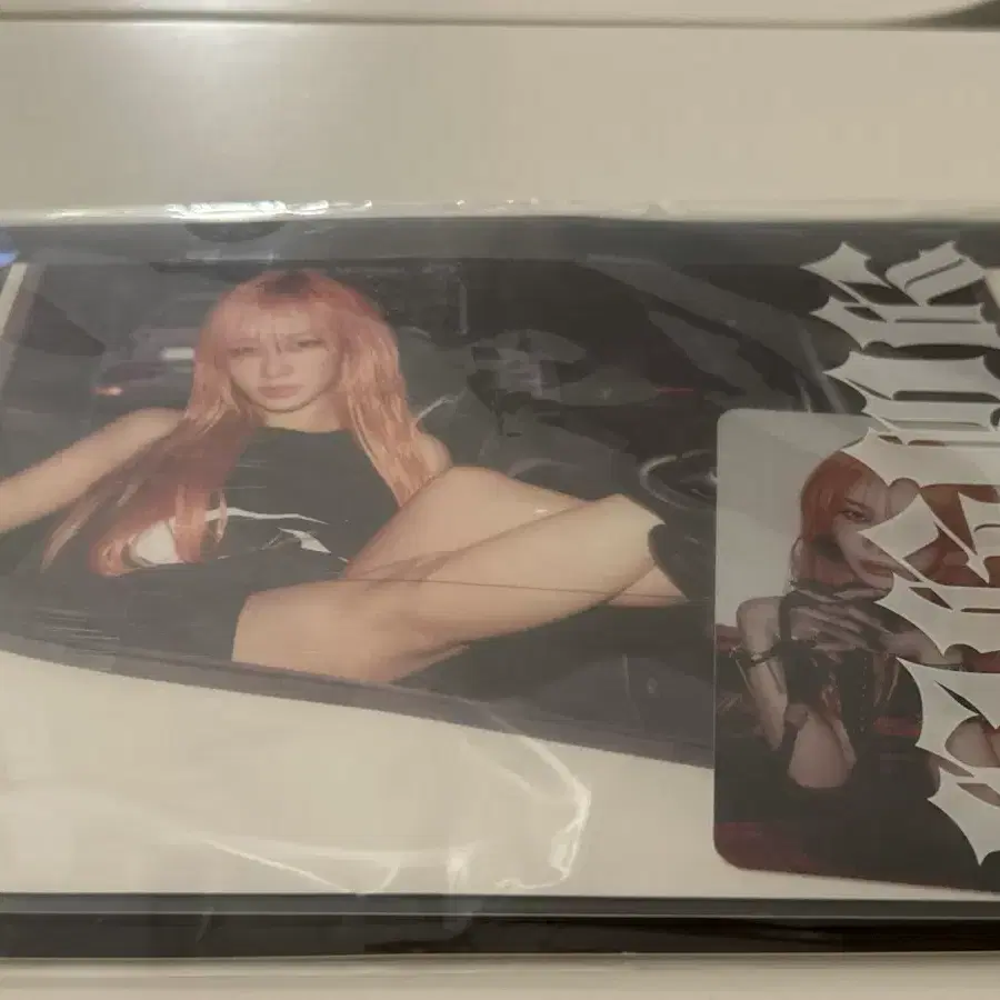 에스파 더티워크 지젤 포스트카드 홀로그램 포토카드 세트